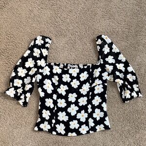 Reformation Georgia Top in Daisy Print